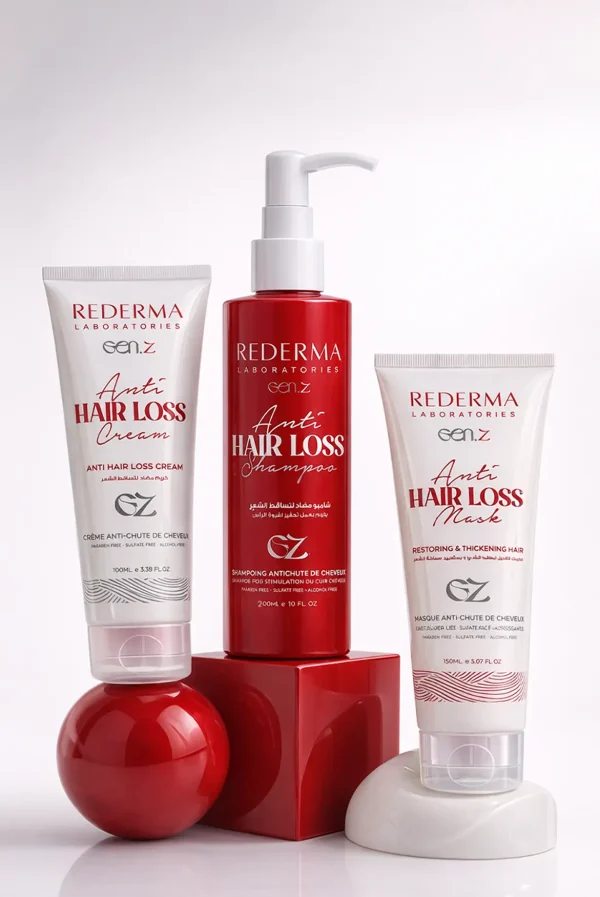 Anti loss treatment set for dry scalp